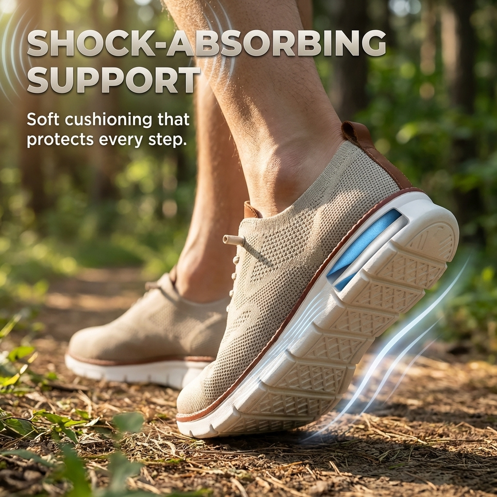 Harper | Cushioned Knit Walking Shoe