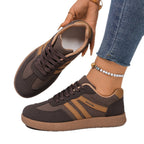 Peggy | Retro Striped Trainer