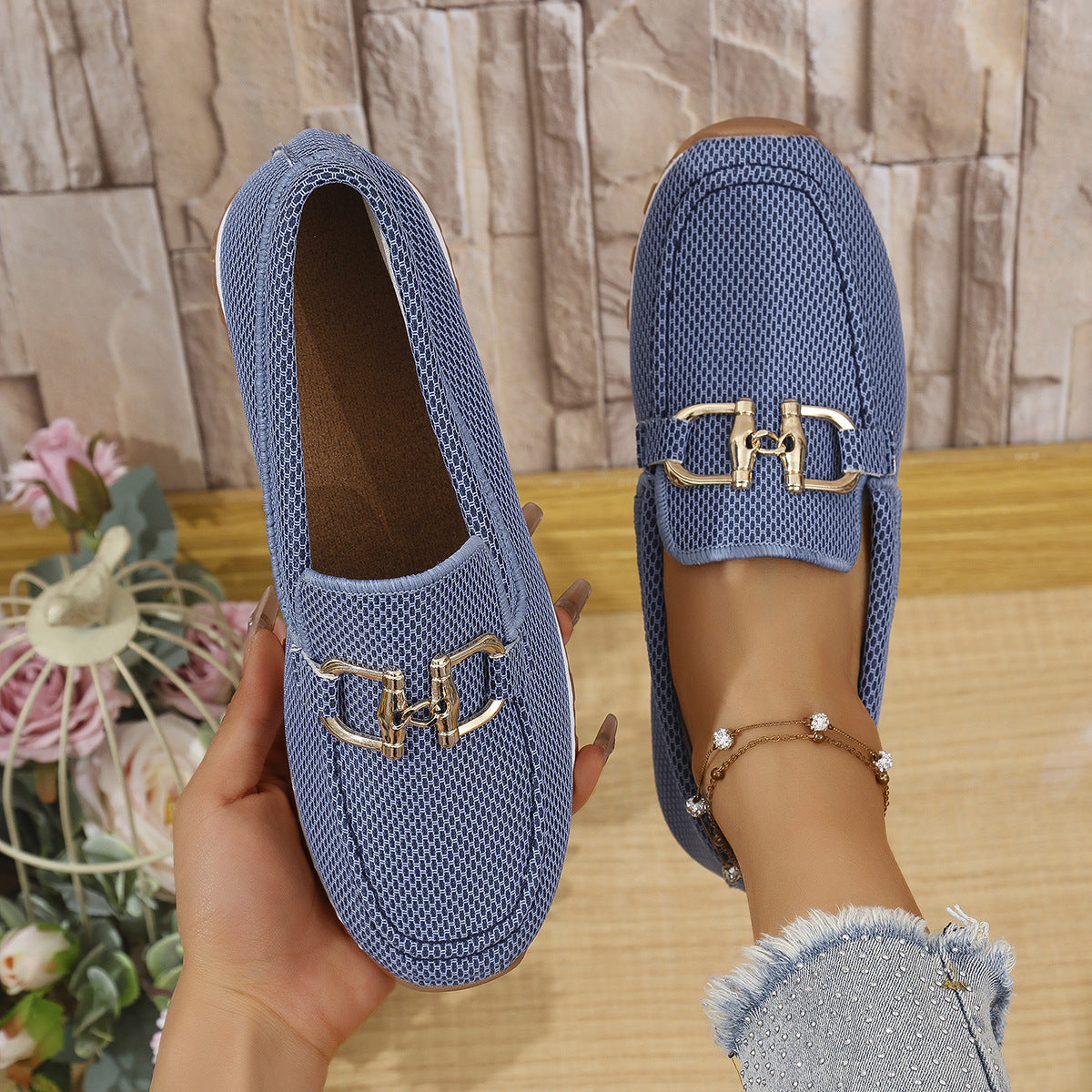 Vivian | Buckle Loafer Trainer