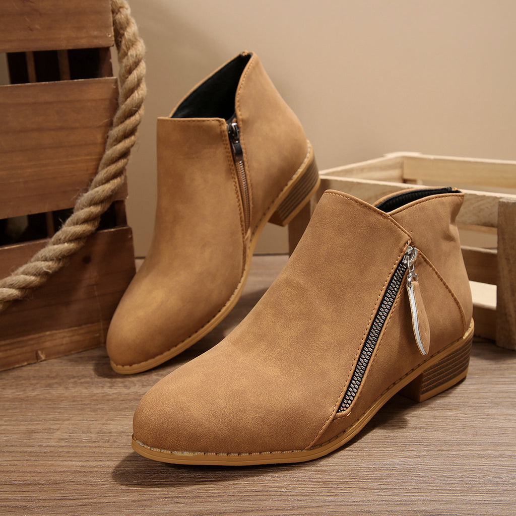 Fern | Side-Zip Ankle Boot
