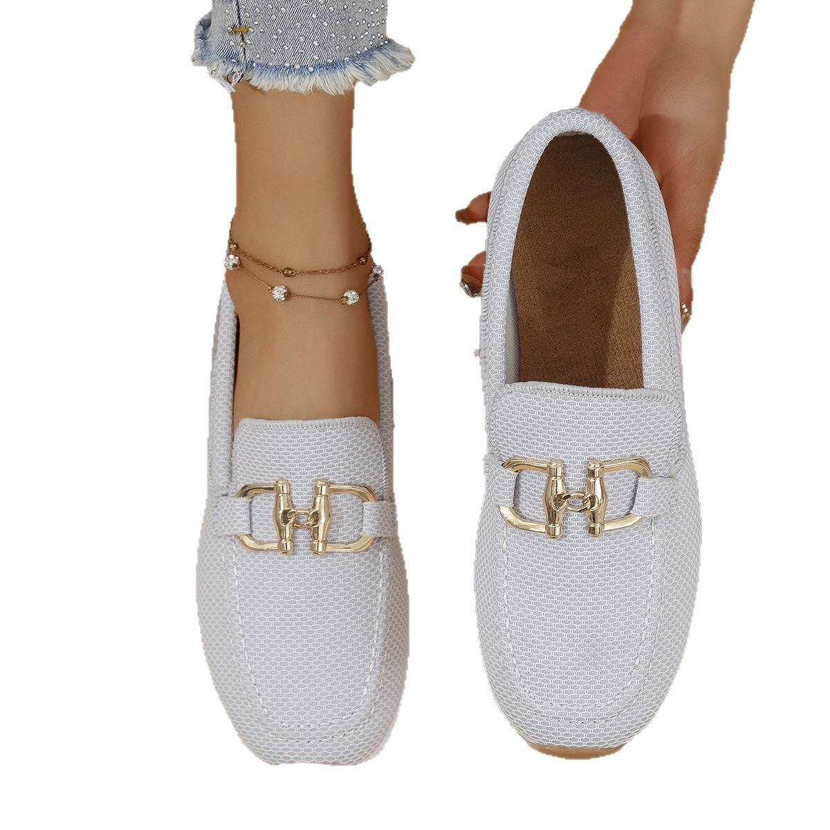 Vivian | Buckle Loafer Trainer