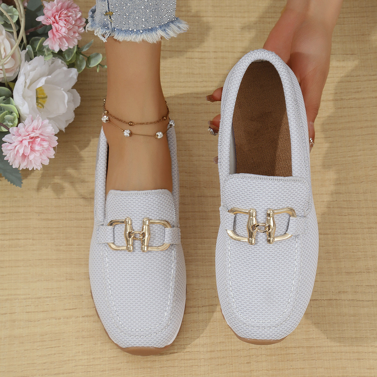 Vivian | Buckle Loafer Trainer