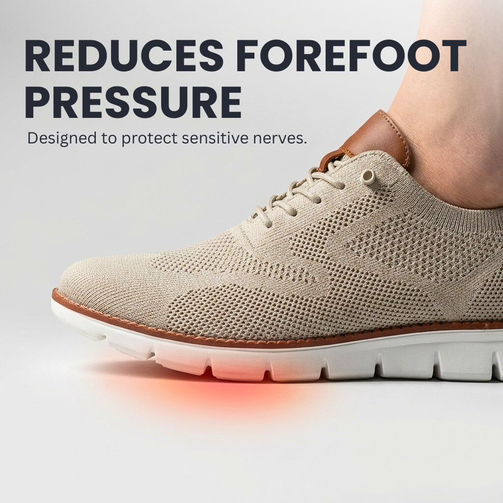 Harper | Cushioned Knit Walking Shoe