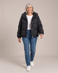 Warm Puffer Jacket worn by a model