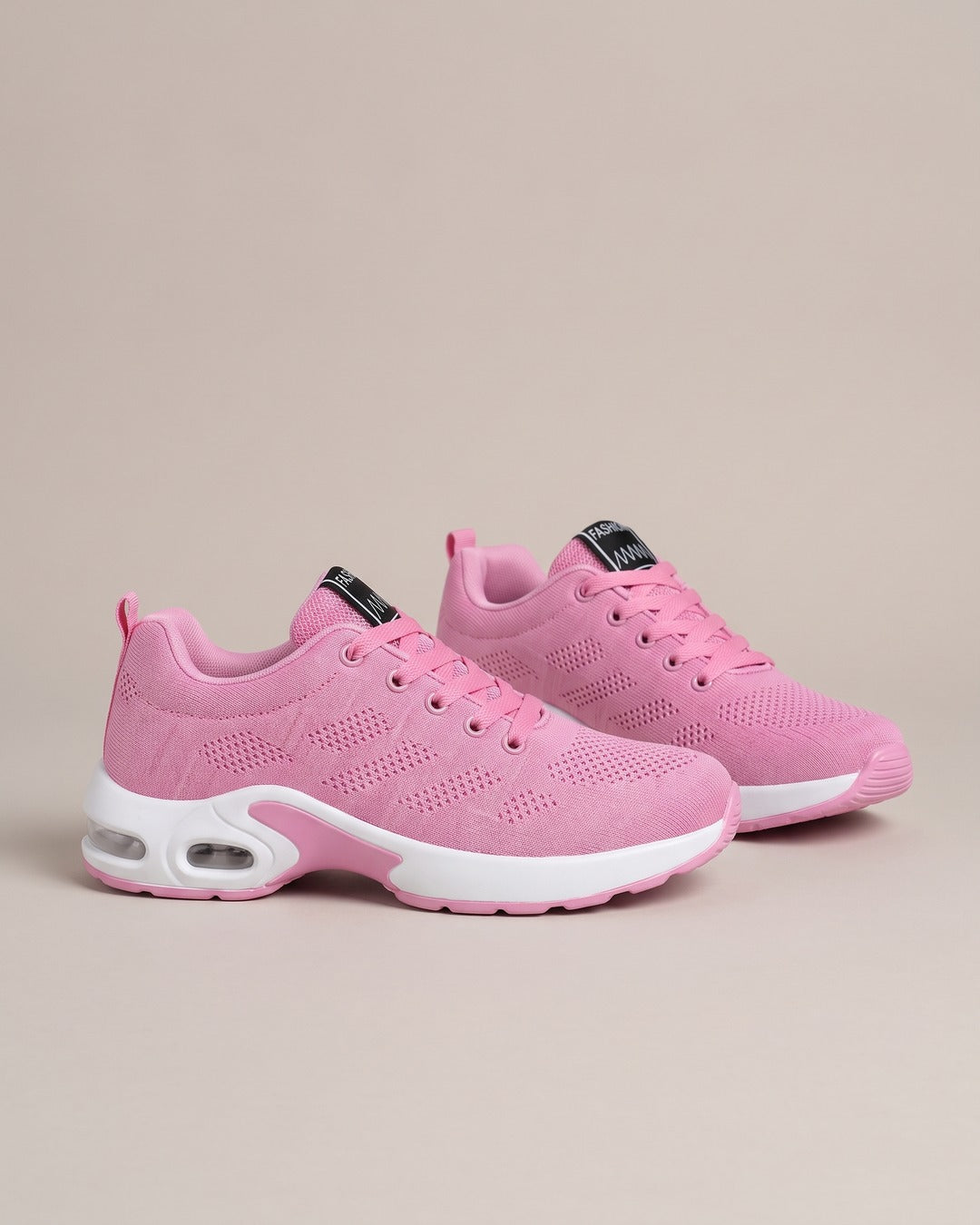 Breathable Mesh Comfort Trainer in Pink, product photo