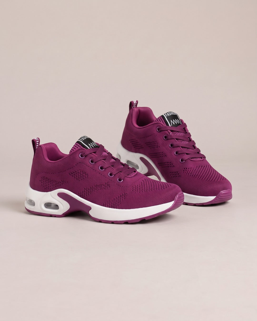 Breathable Mesh Comfort Trainer in Purple, product photo