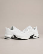 Breathable Mesh Comfort Trainer in White, product photo