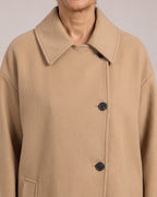 Oversized Single-Breasted Jacket close-up detail