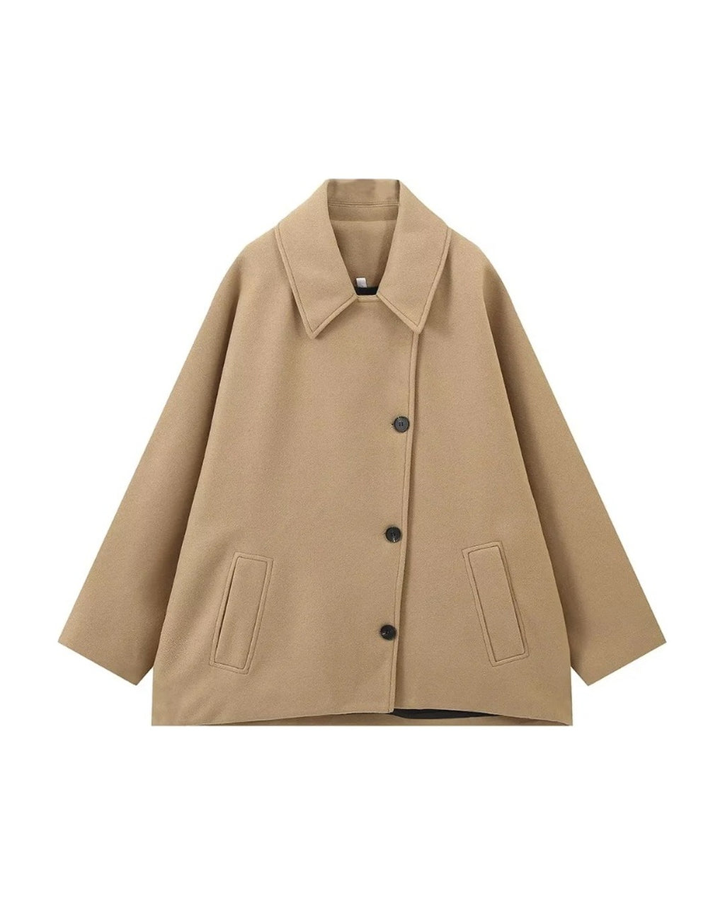 Oversized Single-Breasted Jacket product photo