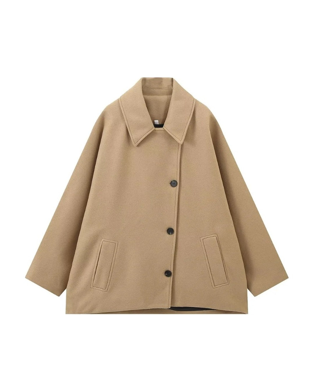 Oversized Single-Breasted Jacket product photo