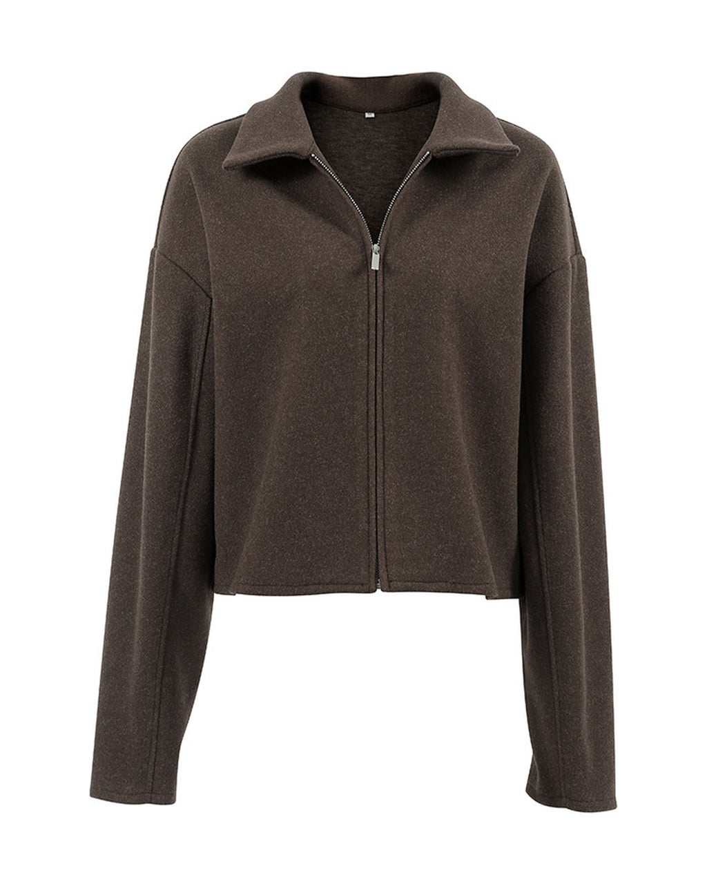 Oversized Collared Zip Jacket product photo