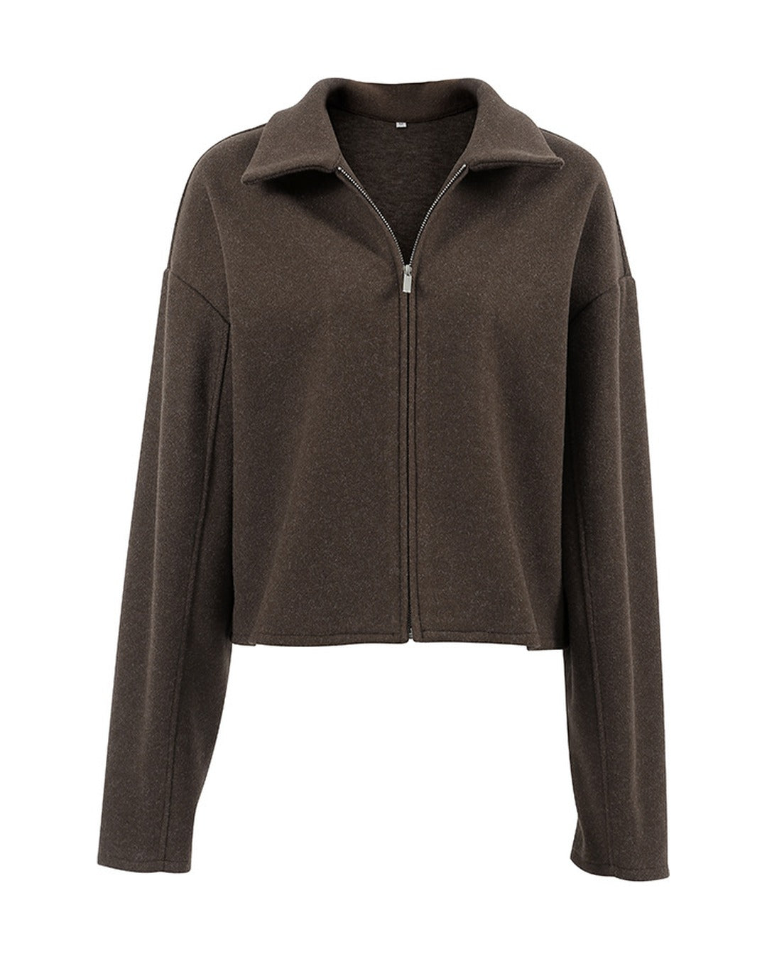 Oversized Collared Zip Jacket product photo